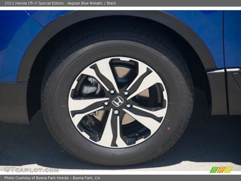 Aegean Blue Metallic / Black 2021 Honda CR-V Special Edition