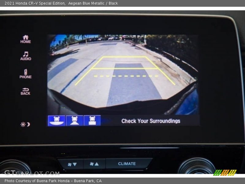 Aegean Blue Metallic / Black 2021 Honda CR-V Special Edition