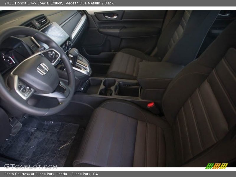 Aegean Blue Metallic / Black 2021 Honda CR-V Special Edition
