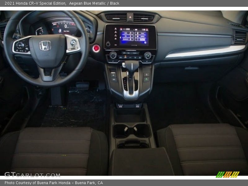 Aegean Blue Metallic / Black 2021 Honda CR-V Special Edition