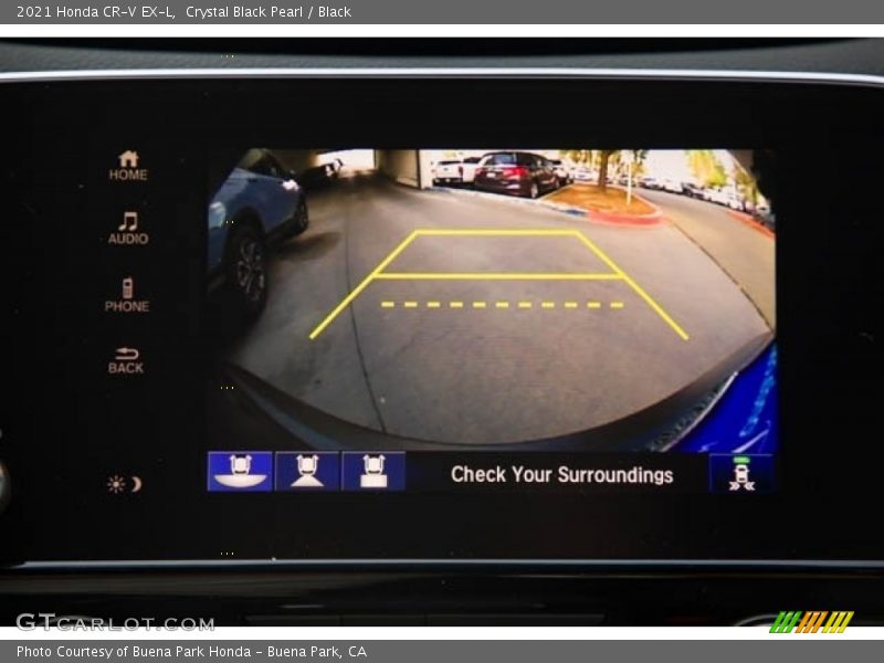 Crystal Black Pearl / Black 2021 Honda CR-V EX-L