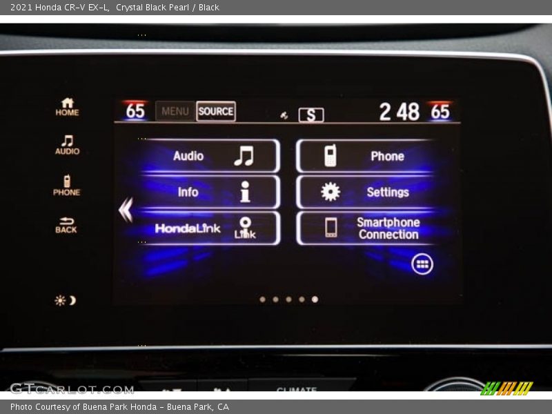Crystal Black Pearl / Black 2021 Honda CR-V EX-L