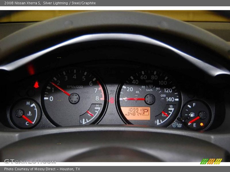 Silver Lightning / Steel/Graphite 2008 Nissan Xterra S