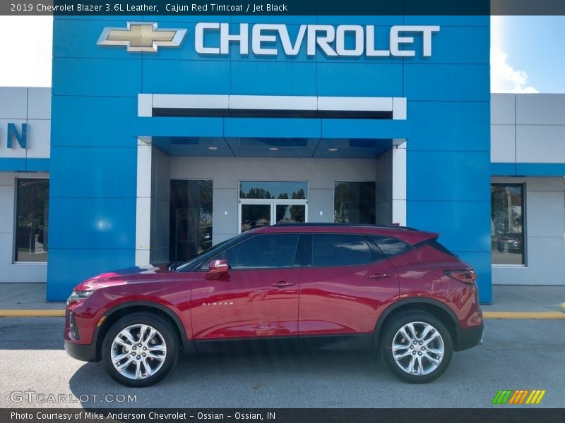 Cajun Red Tintcoat / Jet Black 2019 Chevrolet Blazer 3.6L Leather