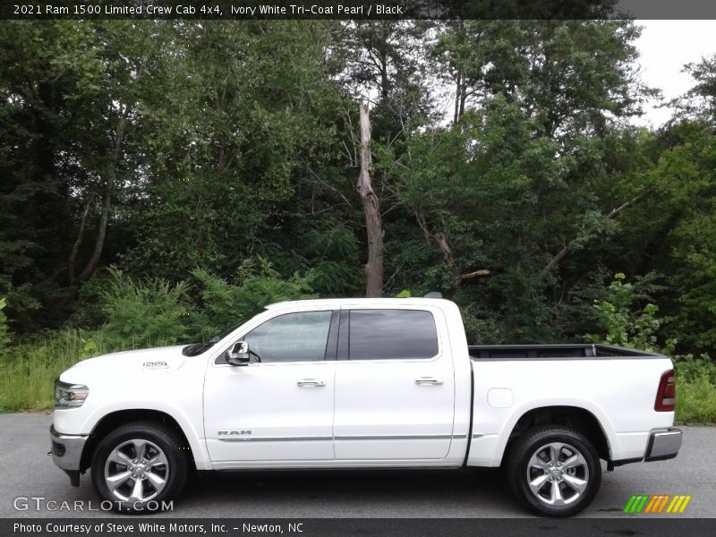  2021 1500 Limited Crew Cab 4x4 Ivory White Tri-Coat Pearl