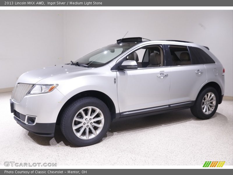 Ingot Silver / Medium Light Stone 2013 Lincoln MKX AWD