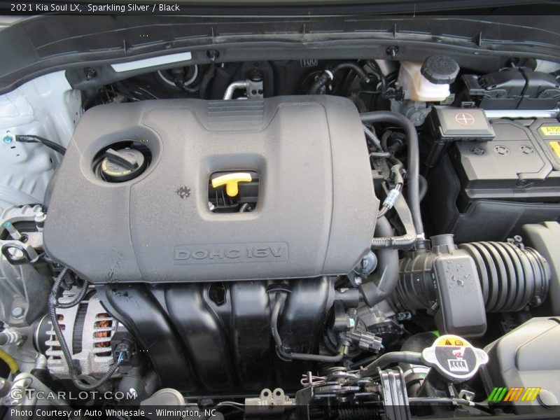 Sparkling Silver / Black 2021 Kia Soul LX