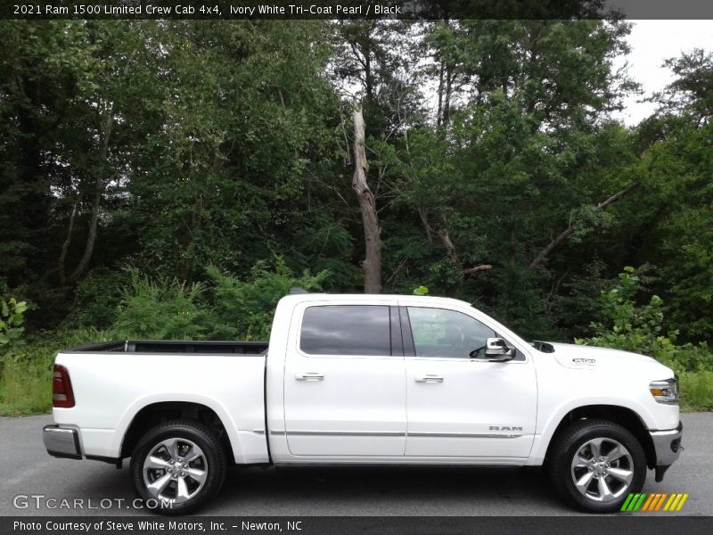  2021 1500 Limited Crew Cab 4x4 Ivory White Tri-Coat Pearl