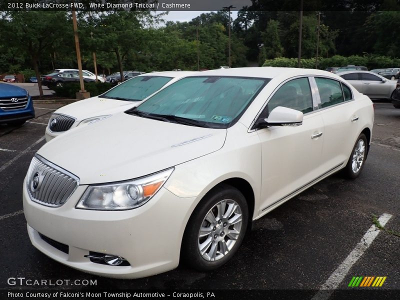 White Diamond Tricoat / Cashmere 2012 Buick LaCrosse FWD