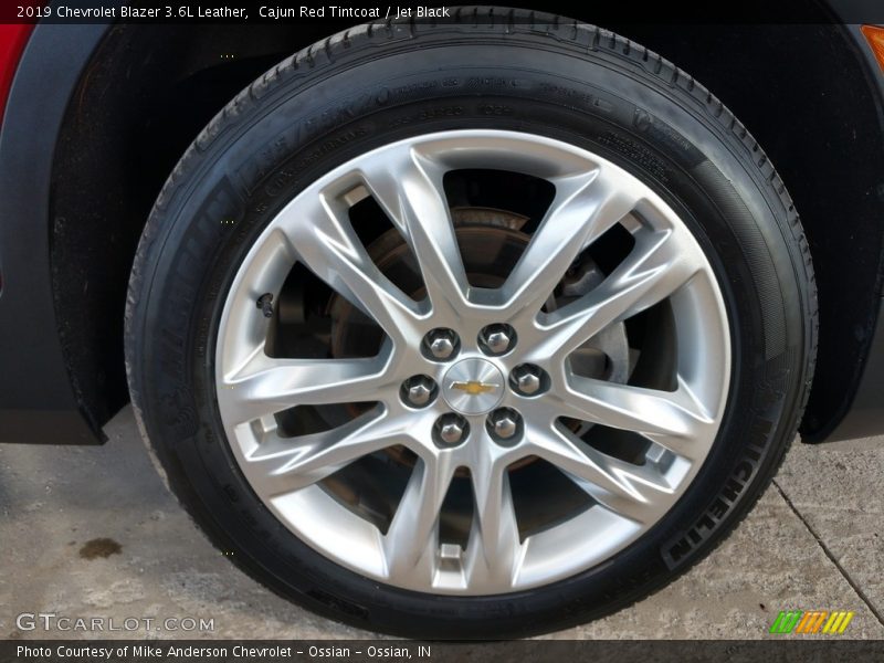 Cajun Red Tintcoat / Jet Black 2019 Chevrolet Blazer 3.6L Leather