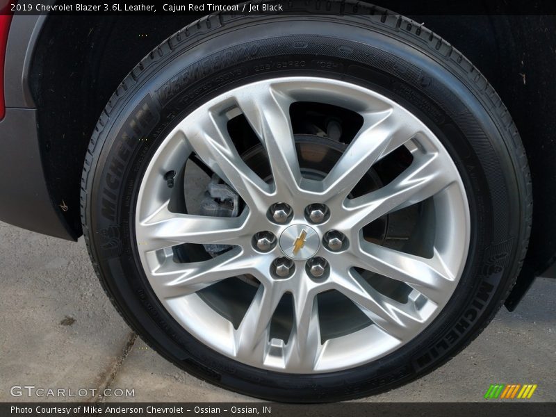 Cajun Red Tintcoat / Jet Black 2019 Chevrolet Blazer 3.6L Leather