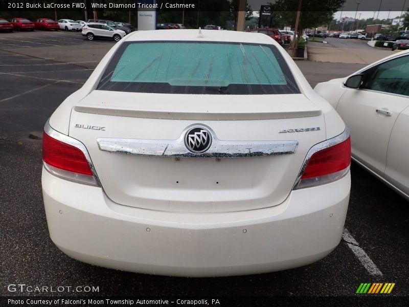 White Diamond Tricoat / Cashmere 2012 Buick LaCrosse FWD