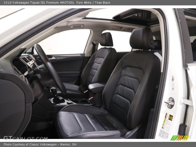 Pure White / Titan Black 2019 Volkswagen Tiguan SEL Premium 4MOTION