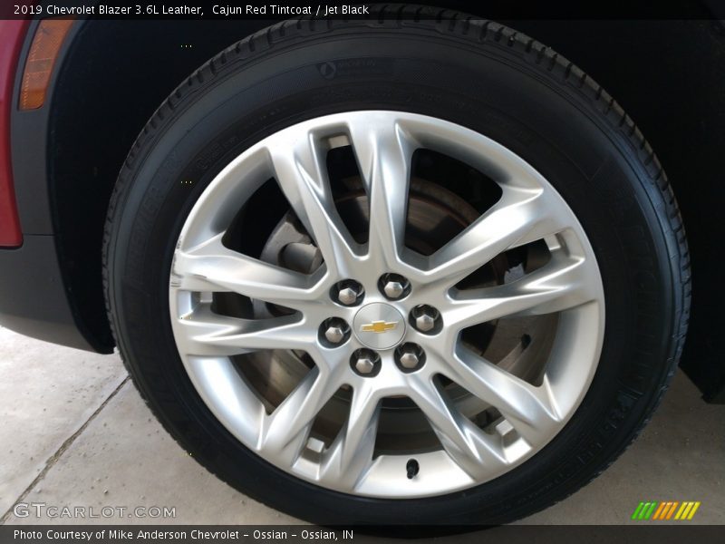 Cajun Red Tintcoat / Jet Black 2019 Chevrolet Blazer 3.6L Leather