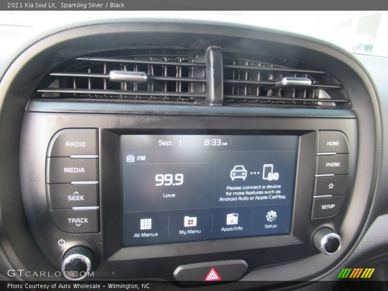 Sparkling Silver / Black 2021 Kia Soul LX