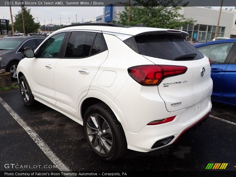 Summit White / Ebony 2021 Buick Encore GX Select AWD