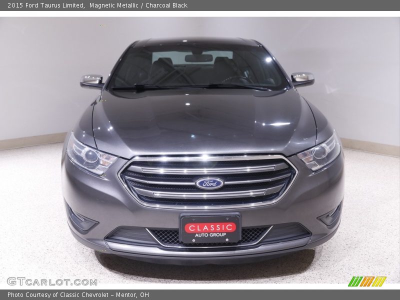 Magnetic Metallic / Charcoal Black 2015 Ford Taurus Limited