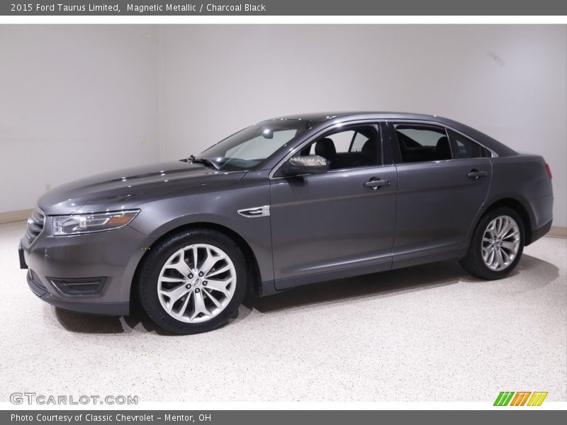 Magnetic Metallic / Charcoal Black 2015 Ford Taurus Limited