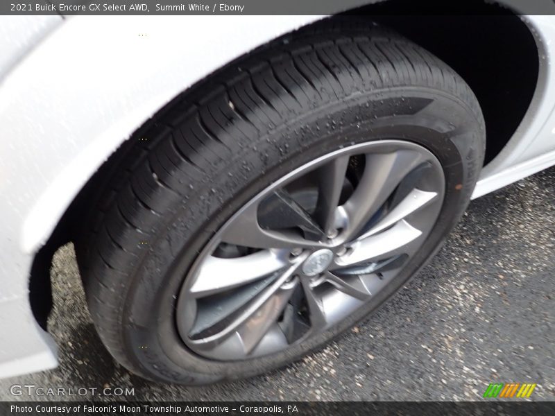 Summit White / Ebony 2021 Buick Encore GX Select AWD