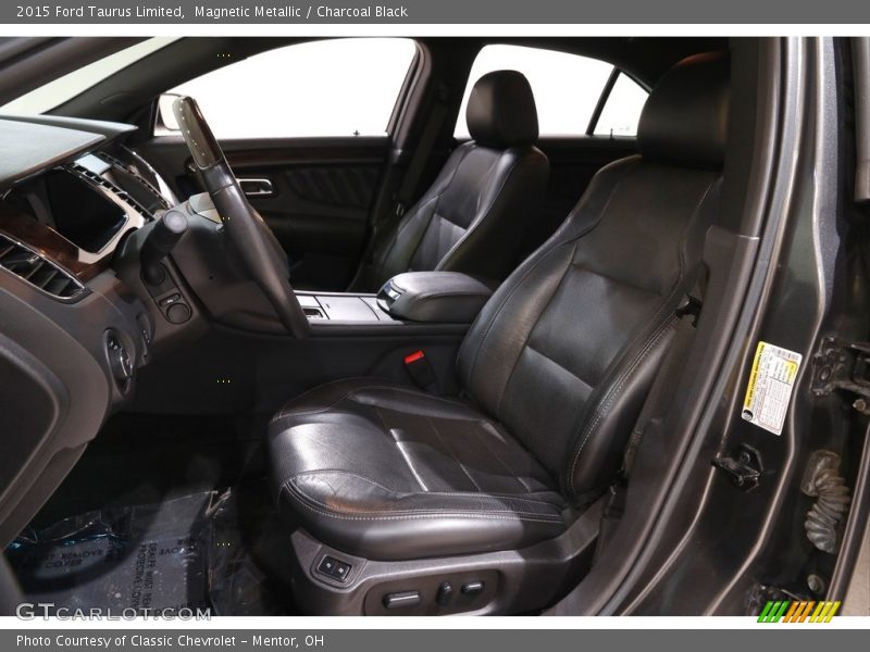 Magnetic Metallic / Charcoal Black 2015 Ford Taurus Limited