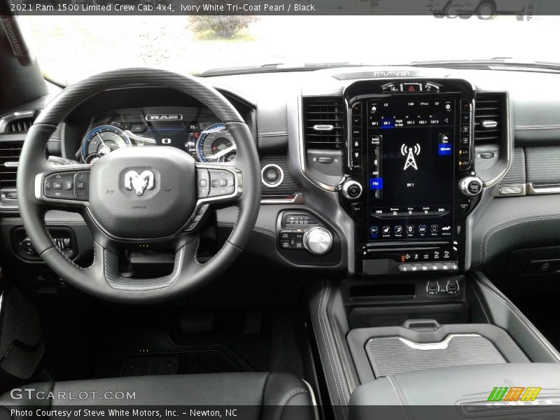 Dashboard of 2021 1500 Limited Crew Cab 4x4