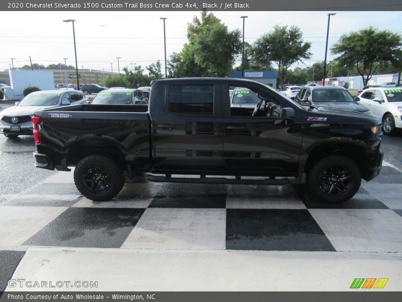 Black / Jet Black 2020 Chevrolet Silverado 1500 Custom Trail Boss Crew Cab 4x4
