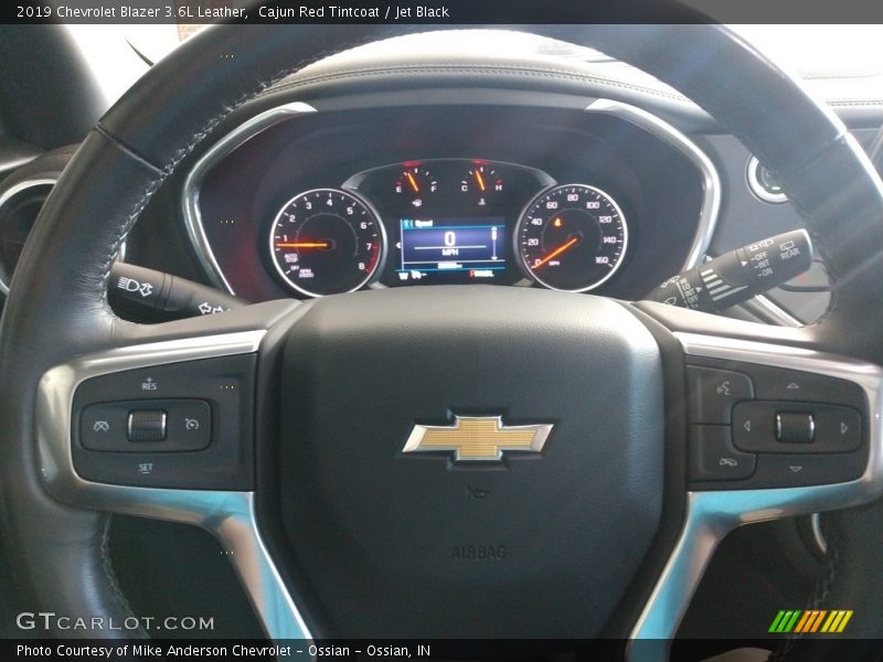 Cajun Red Tintcoat / Jet Black 2019 Chevrolet Blazer 3.6L Leather