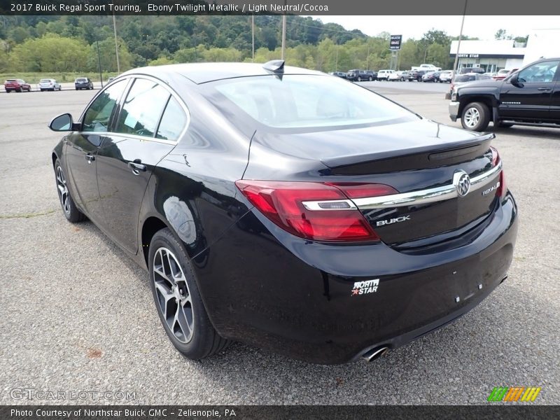 Ebony Twilight Metallic / Light Neutral/Cocoa 2017 Buick Regal Sport Touring