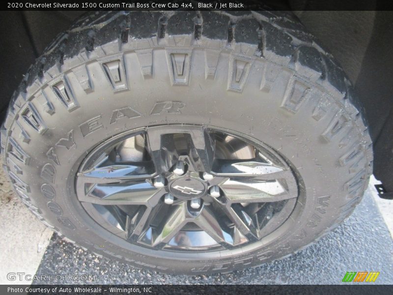 Black / Jet Black 2020 Chevrolet Silverado 1500 Custom Trail Boss Crew Cab 4x4
