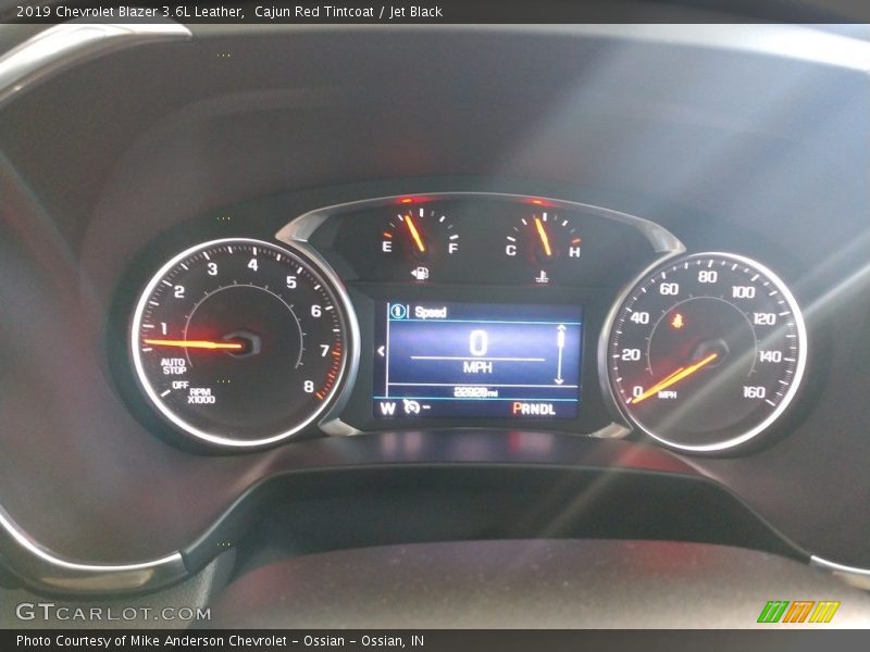 Cajun Red Tintcoat / Jet Black 2019 Chevrolet Blazer 3.6L Leather