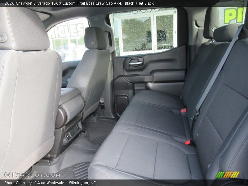 Black / Jet Black 2020 Chevrolet Silverado 1500 Custom Trail Boss Crew Cab 4x4