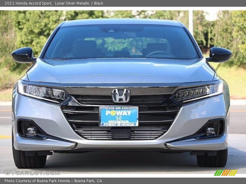 Lunar Silver Metallic / Black 2021 Honda Accord Sport