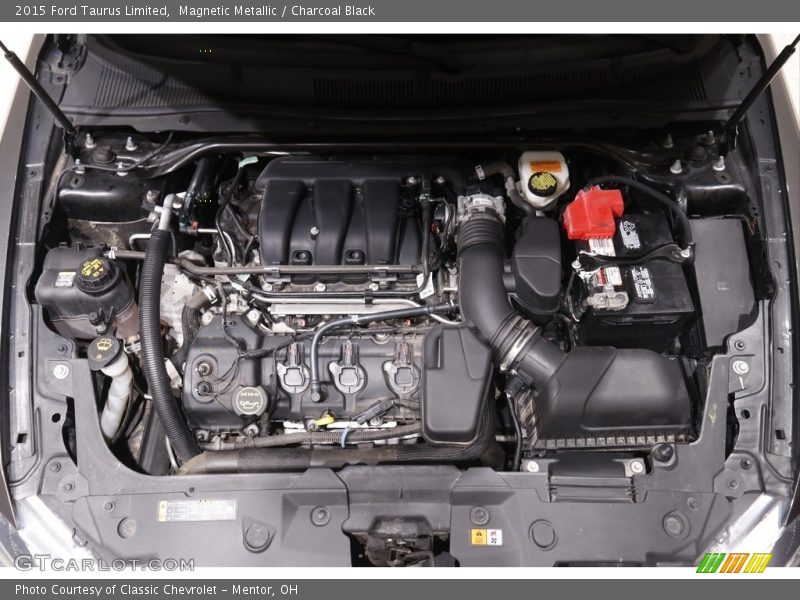 Magnetic Metallic / Charcoal Black 2015 Ford Taurus Limited
