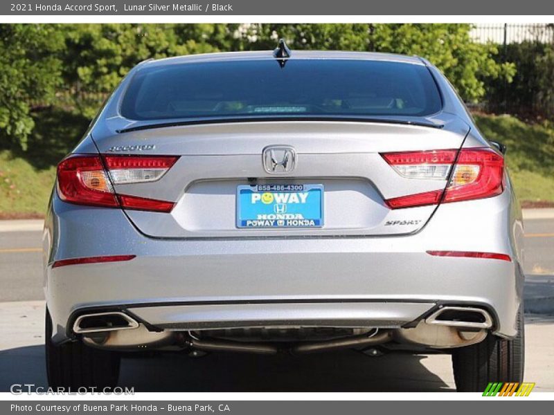 Lunar Silver Metallic / Black 2021 Honda Accord Sport