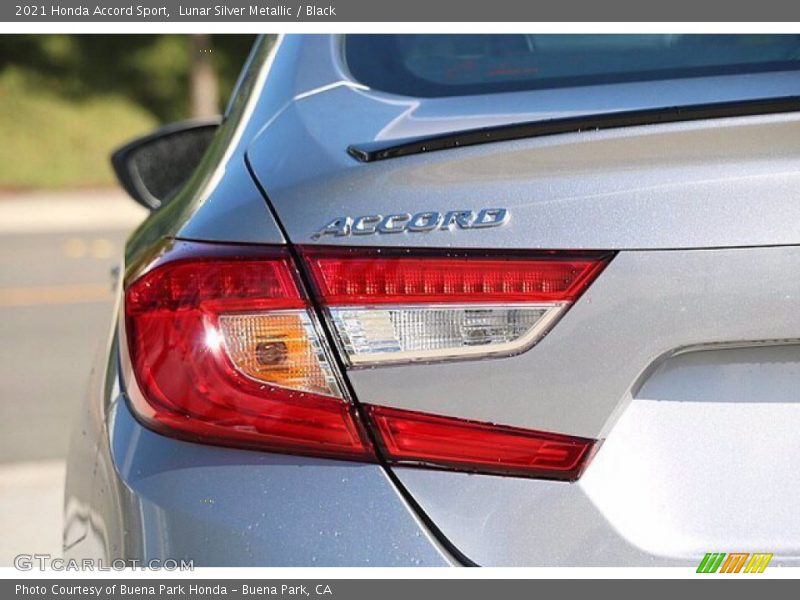 Lunar Silver Metallic / Black 2021 Honda Accord Sport