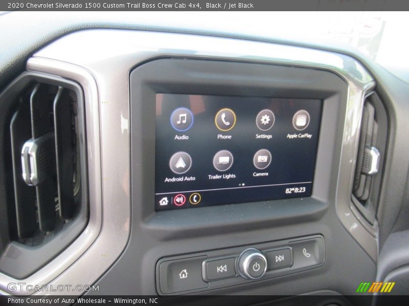 Black / Jet Black 2020 Chevrolet Silverado 1500 Custom Trail Boss Crew Cab 4x4