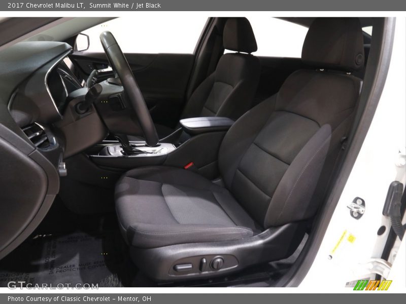 Summit White / Jet Black 2017 Chevrolet Malibu LT