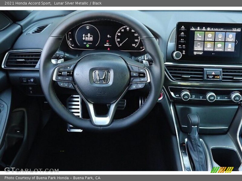 Lunar Silver Metallic / Black 2021 Honda Accord Sport