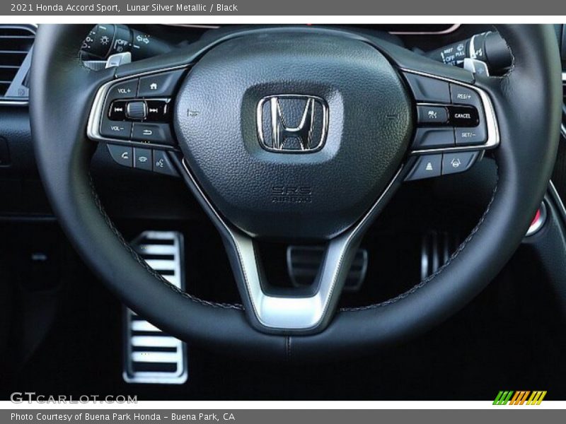 Lunar Silver Metallic / Black 2021 Honda Accord Sport