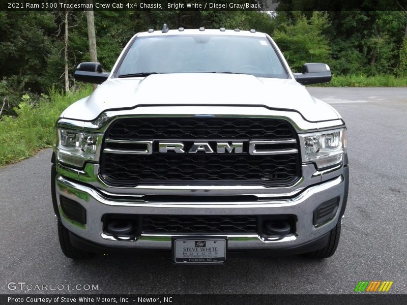 Bright White / Diesel Gray/Black 2021 Ram 5500 Tradesman Crew Cab 4x4 Chassis