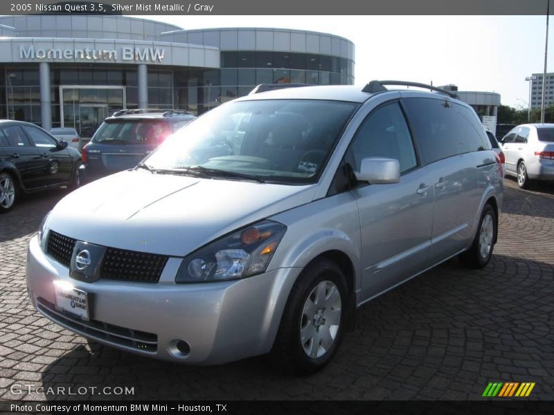 Silver Mist Metallic / Gray 2005 Nissan Quest 3.5