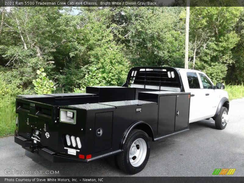 Bright White / Diesel Gray/Black 2021 Ram 5500 Tradesman Crew Cab 4x4 Chassis