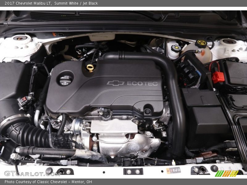 Summit White / Jet Black 2017 Chevrolet Malibu LT