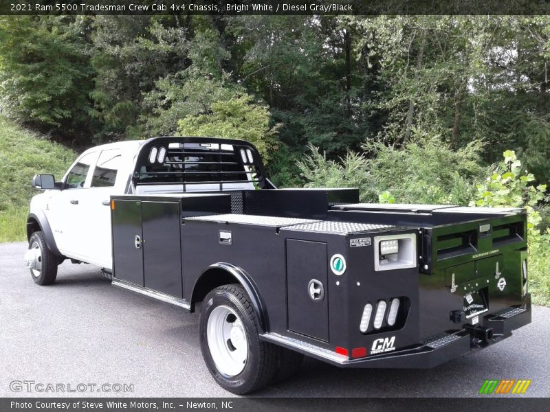 Bright White / Diesel Gray/Black 2021 Ram 5500 Tradesman Crew Cab 4x4 Chassis