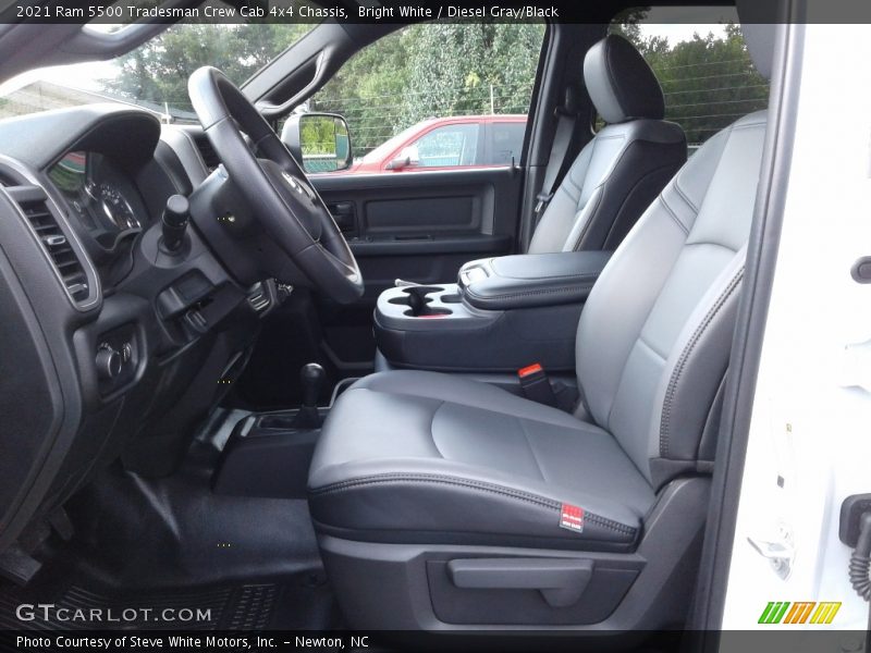 Bright White / Diesel Gray/Black 2021 Ram 5500 Tradesman Crew Cab 4x4 Chassis