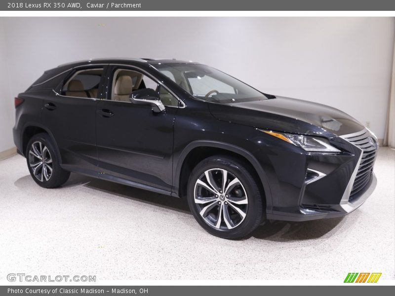 Caviar / Parchment 2018 Lexus RX 350 AWD