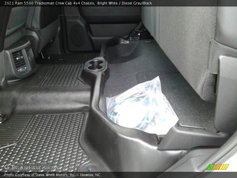 Bright White / Diesel Gray/Black 2021 Ram 5500 Tradesman Crew Cab 4x4 Chassis
