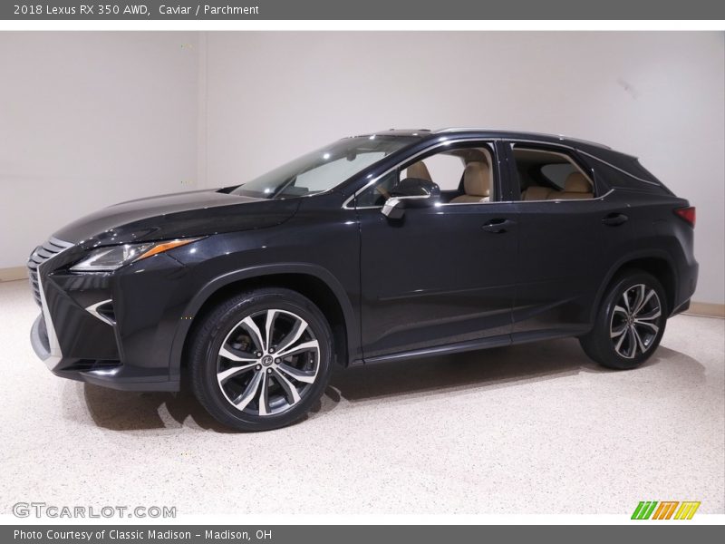 Caviar / Parchment 2018 Lexus RX 350 AWD