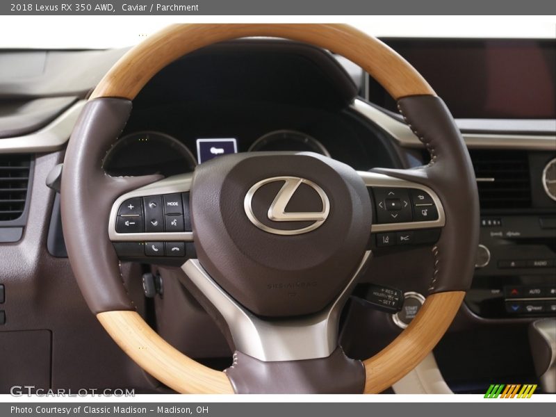 Caviar / Parchment 2018 Lexus RX 350 AWD