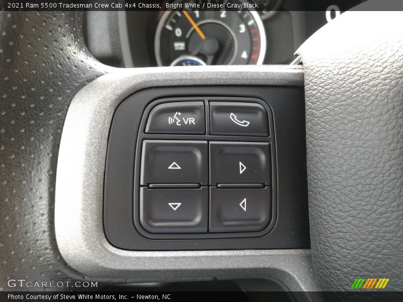 Bright White / Diesel Gray/Black 2021 Ram 5500 Tradesman Crew Cab 4x4 Chassis